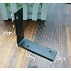 울타리펜스 기타부자재 스틸지지대 연결대, L자 연결대