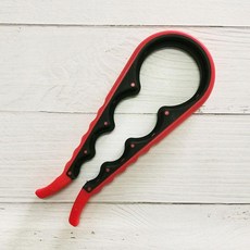 無品牌 開罐器 手動安全開罐頭神器, 1個, 四合一開罐器 紅配黑 1個