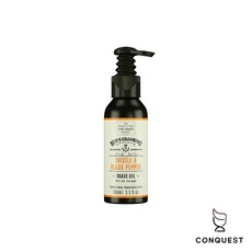 【CONQUEST】英國 The Scottish Fine Soaps Company 紳士經典刮鬍凝膠 木質香調, 1個, 100ml