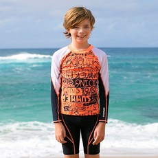 에어워크 남아동수영복2피스 래쉬가드 YAWe1837