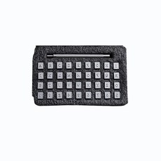 가죽공예 각인세트 도장패턴 불도장 DIY공예스탬프가죽 스팅펀치, [IB_05_01] 스탬프세트_레터링4MM