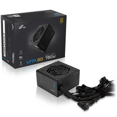 FSP VITA GD 80PLUS 골드 ATX3.1 (PCIe Gen5.1) 12V-2x6 컴퓨터 파워 PC 파워서플라이, 750W