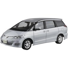 아오시마 문화교재사AOSHIMA 1/24 더모델카 시리즈 SP07 토요타 GSR50 에스티마 아엘라스 '06 프라모델, 1개