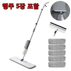 쉬리브 밀대걸레 극세사 패드 핸즈프리 세트, 1세트