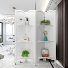 거실 이동식 접이식 파티션 모던 인테리어 칸막이 유럽풍, 1인용, 2m x 40 4패널 1.2m