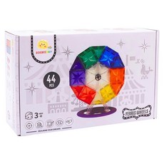 SCIENCEBABY 磁力積木摩天輪玩具 激發創造力 培養空間概念, 彩色, 44