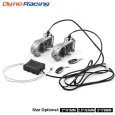 이중 배기 제어 밸브 컷 아웃 1 드래그 2 유닛 캣백 다운파이프용 저압 인치 3, 03 3inch