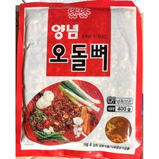 양념오돌뼈(냠냠 냉동 400g) 업소용 매콤 오돌뼈, 400g