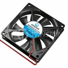 WINSINN 8015 80mm 팬 DC 5V 12V 24V 슬리브/듀얼 볼 베어링 브러시리스 냉각 80x15mm 2PIN, 04 24V - Sleeve