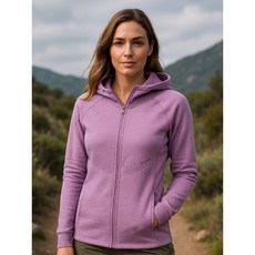 마운티아 여성 스트레치 후드 트레이닝 자켓 핑크 1MQJKF2503