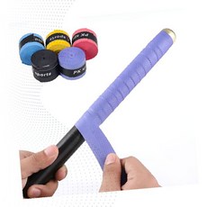 라켓 그립 테이프 배드민턴 테니스 골프 오버그립 미끄럼방지 논슬립 스포츠 손잡이 감기 패드, 1개, 03.핑크