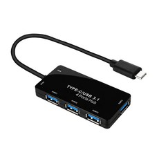 C타입 무전원 USB3.0 허브 노트북 마우스 키보드 ehd933NC