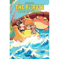 (영문도서)The Pi-Rats Vol. 1: Set Sail for Treasure! Paperback, Papercutz, English, 9781545823156