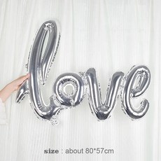 달콤한 도넛 아이스크림 케이크 호일 풍선 사랑 헬륨 베이비 샤워 생일 파티 장식 어린이 장난감 디지털 그림 Globo, 기타, love-silver