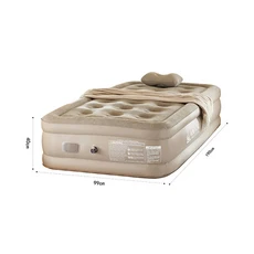 삼촌 달팽이 야외 자동 풍선 소파 바닥 누워 휴대용 접이식 캠핑 텐트 가정용 게으른 매트리스, 04 Single thin mattress