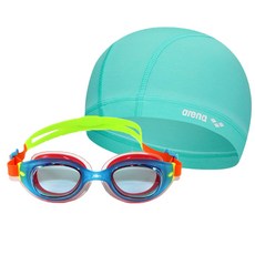 조그스 리틀 소닉 에어 + 아레나 스판수모, 블루/오렌지&그린+민트, 1개