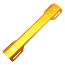 shangren 스쿠버 다이빙 용 1 조각 스쿠버 다이빙 단일 탱크 어댑터 BCD 백 플레이트 예비 부품 브랜드 새, 알루미늄 합금, 옐로우