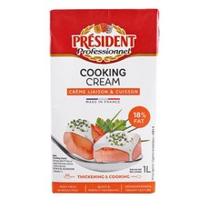 [프레지덩] 휘핑크림(18%) 1L x 6개, 1개