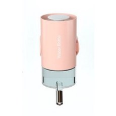 寵物飲水器 狗狗喝水器 自動滾珠飲水器 掛籠式貓咪飲水器, 櫻花粉,700ml, 1個