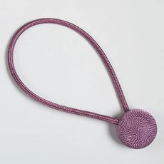 커튼 스트랩 버클 자석 버클 액세서리 액세서리 크리에이티브 코디 큐트 한국식 유럽식, 자주색, 2대 4개입, 1개