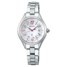 SEIKO 精工 LUCIA GROW 女性金屬手錶 SSQW091