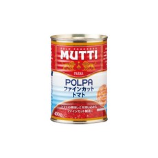 MUTTI 무띠 파인리 찹드 토마토 400g / 이탈리아, 1개
