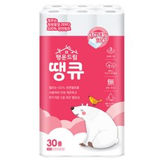 행운드림 땡큐 화장지 3겹 30롤 x 1팩, 14m, 1개