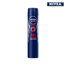니베아맨 드라이 임팩트 스프레이 데오드란트, 200ml, 1개