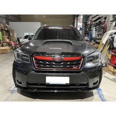 Subaru Forester 森林人 競速版 水轉印卡夢 前下巴