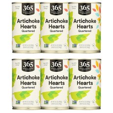 365 홀푸드마켓 아티초크 하츠 쿼터드 400g, 6개