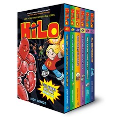 Judd Winick Hilo 系列 圖像小說 合集 1-6冊 精裝版, 詳見詳細資訊