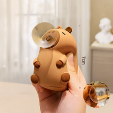 모던데이 말랑말랑 풍선껌 카피바라 인형, 1개, 다크브라운