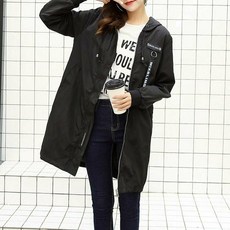 믹스블링 여성 야상 자켓 집업 후드 캐주얼 항공점퍼