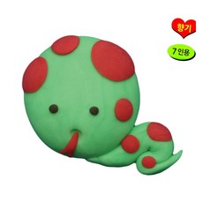 비누찰흙 비누만들기 십이지신 뱀 7인 작품만들기 오브제 인테리어소품