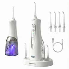 셀리젠 아쿠아셀 구강세정기 (UV 충전도크), 화이트, AquaCell01