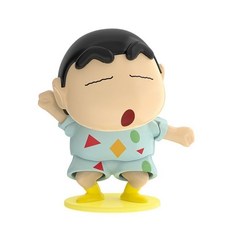 蠟筆小新發條盲盒動感新生活爬行玩具手辦兒童七夕生日禮物, 彩盒【扭扭小新】藍色, 1個