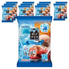 ORIHIRO 西梅凍 冷凍蘇打 + 可樂 12入, 12個, 216g