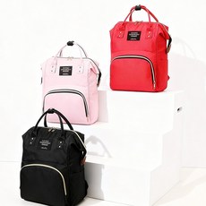 가벼운짐가방 아기 쌍둥이 기저귀 가방 엄마 백팩 택1, 민트