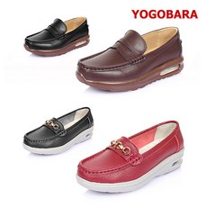 에어볼 천연소가죽 컴포트화