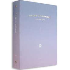 아이코닉 모멘트 포토카드 앨범 4단 콜렉트북 바인더, 01.LAVENDER, 40매