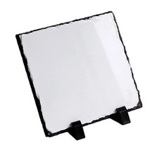 개인화 된 모든 사진 락 슬레이트 사진 선물 스탠드 그림 슬레이트 사진 슬레이트 기념일 집들이, SH19 스톤 페인팅