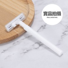 手動刮鬍刀 拋棄式刮鬍刀 旅行 刮鬍刀 刀片 刮鬍刀片 老式刮鬍刀 剃鬍刀 一次性旅行刮鬍刀 男士刮鬍刀, 1個, 1