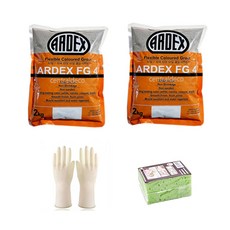 아덱스 FG4 고탄성 방수 줄눈 시멘트 시공세트, 다크그레이, 2개