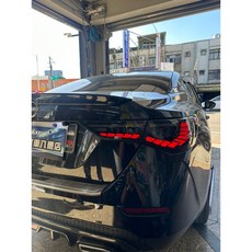 日產 SENTRA B18 專用 龍麟尾燈 LED 導光 尾燈總成, 1個, 燻黑一組