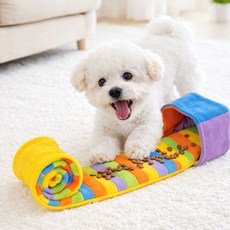 히야펫 강아지 호루라기 노즈워크 장난감 간식숨김 분리불안완화, 1개, 퍼플민트