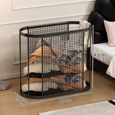 홈짐 수납 정리대 거치대 운동기구 수납대 블록용 이동식, 1개, 1g, 클래식블랙 바퀴 없음