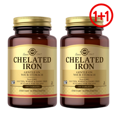 솔가 킬레이트 철분 흡수율 높은 비스글리시네이트 100정 2개