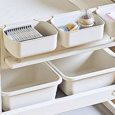 babyviva 嬰兒換尿布台 護理置物架, 加購收納盒