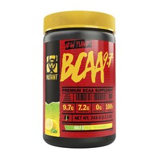 Mutant BCAA支鏈胺基酸補充粉 冰茶檸檬水口味, 348g, 1個