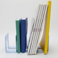 가벼운 슬림 책꽂이 책장 정리 얇은 플라스틱 미니 북엔드 칸칸이 칸막이
